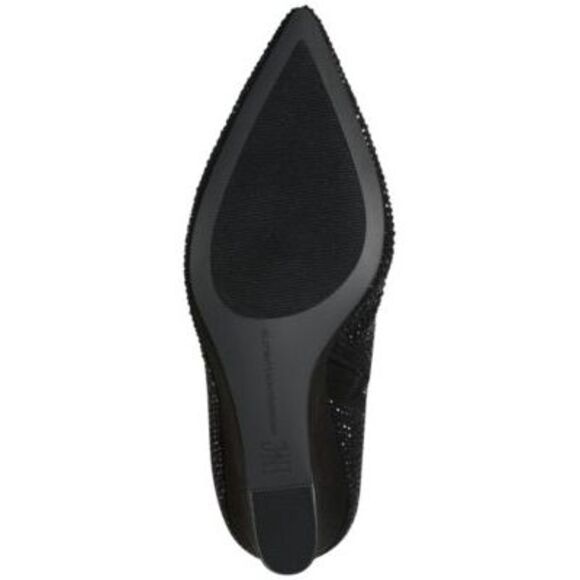 INC Womens Black Arch Support Florelle Pointed Toe Wedge Slouch Boot 5.5 M - Picture 4 of 4